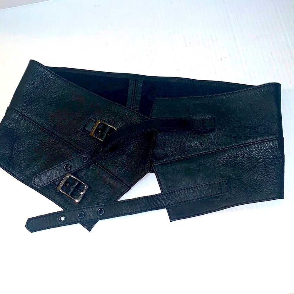 Genuine leather Wide Waist Belt